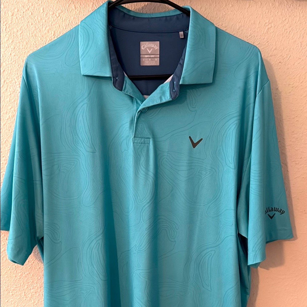 Callaway Blue Polo Shirt